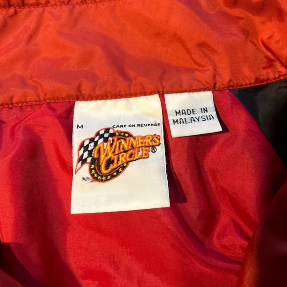 Nascar Winners Circle Dale Earnhardt Jr # 8 Full Zip Windbreaker Jacket M - Picture 4 of 5